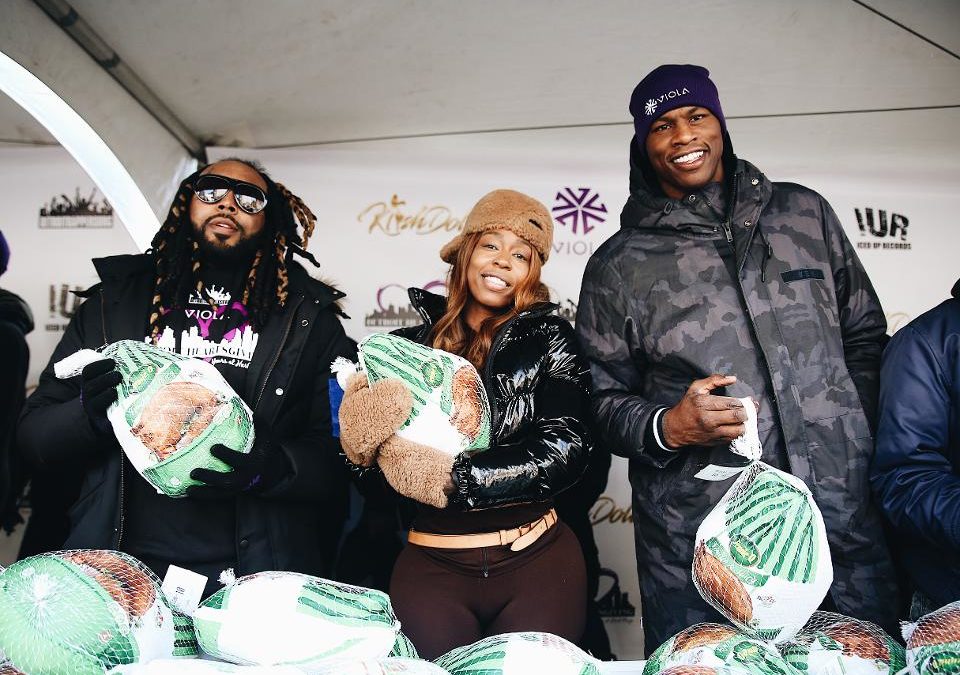 FORBES — KASH DOLL, VEZZO AND AL HARRINGTON TALK WEED, THE VIOLA-MOTOWN RECORDS PARTNERSHIP AND THEIR TURKEY GIVEAWAY